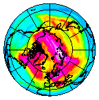 Ozone Field of 18 January 2013