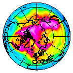 Ozone Field of 23 January 2013