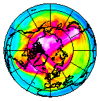 Ozone Field of 24 January 2013