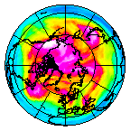 Ozone Field of 28 January 2013