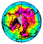 Ozone Field of 08 February 2013