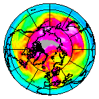 Ozone Field of 13 February 2013