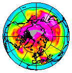 Ozone Field of 14 February 2013
