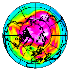 Ozone Field of 21 February 2013
