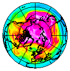 Ozone Field of 23 February 2013