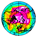 Ozone Field of 24 February 2013