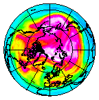 Ozone Field of 26 February 2013