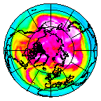 Ozone Field of 28 February 2013