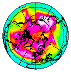 Ozone Field of 31 March 2013