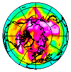 Ozone Field of 07 April 2013