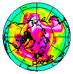 Ozone Field of 09 April 2013