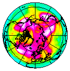 Ozone Field of 12 April 2013