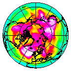 Ozone Field of 14 April 2013