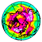 Ozone Field of 15 April 2013