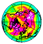 Ozone Field of 17 April 2013