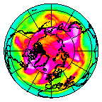 Ozone Field of 18 April 2013
