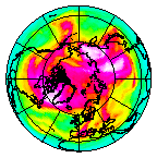 Ozone Field of 22 April 2013