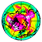 Ozone Field of 24 April 2013
