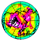 Ozone Field of 27 April 2013