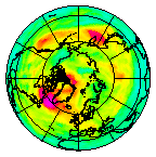 Ozone Field of 25 June 2013