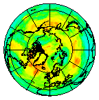 Ozone Field of 03 July 2013