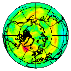 Ozone Field of 05 July 2013