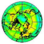 Ozone Field of 13 July 2013