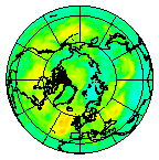 Ozone Field of 01 August 2013