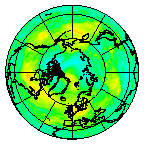 Ozone Field of 13 August 2013