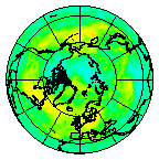 Ozone Field of 14 August 2013