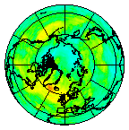 Ozone Field of 18 August 2013