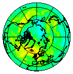 Ozone Field of 19 August 2013