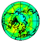 Ozone Field of 22 August 2013
