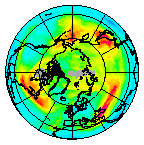 Ozone Field of 12 December 2013