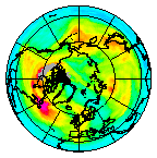 Ozone Field of 20 December 2013