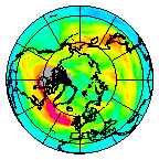 Ozone Field of 21 December 2013