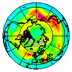 Ozone Field of 27 December 2013