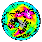 Ozone Field of 08 January 2014