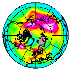 Ozone Field of 09 January 2014