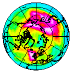 Ozone Field of 13 January 2014