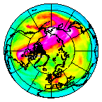 Ozone Field of 21 January 2014