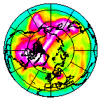 Ozone Field of 15 March 2014