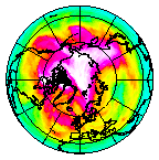 Ozone Field of 31 March 2014