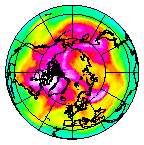 Ozone Field of 09 April 2014