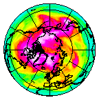 Ozone Field of 11 April 2014