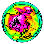 Ozone Field of 12 April 2014