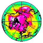 Ozone Field of 13 April 2014
