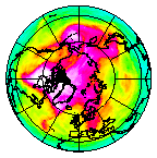 Ozone Field of 15 April 2014