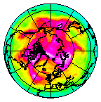 Ozone Field of 23 April 2014