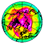 Ozone Field of 24 April 2014